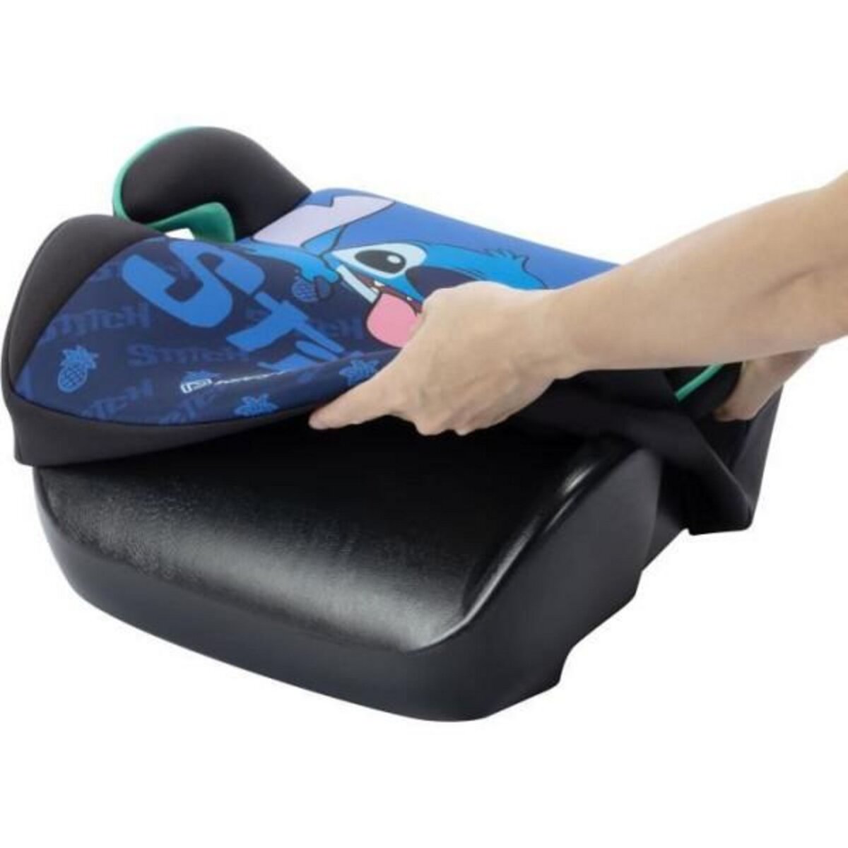 SAFETY 1ST Siege Auto SAFETY 1st Disney©  réhausseur Star Plus i-Safe Stitch, Groupe 3, ceinturé, de 6 a 10-12 ans (36kg), Classic Stitch