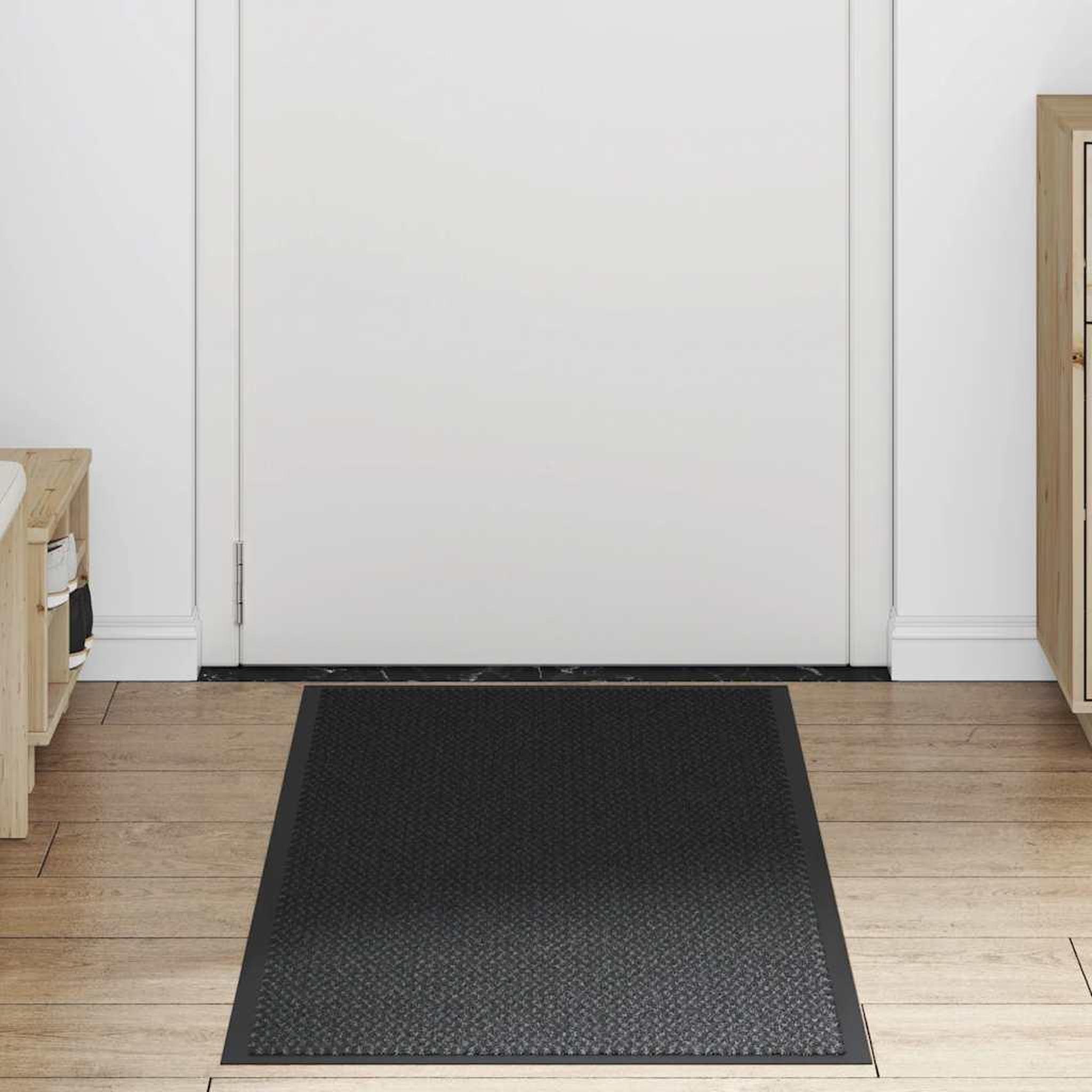 Voir la diapositive 3 : VIDAXL Paillasson noir 60x180 cm