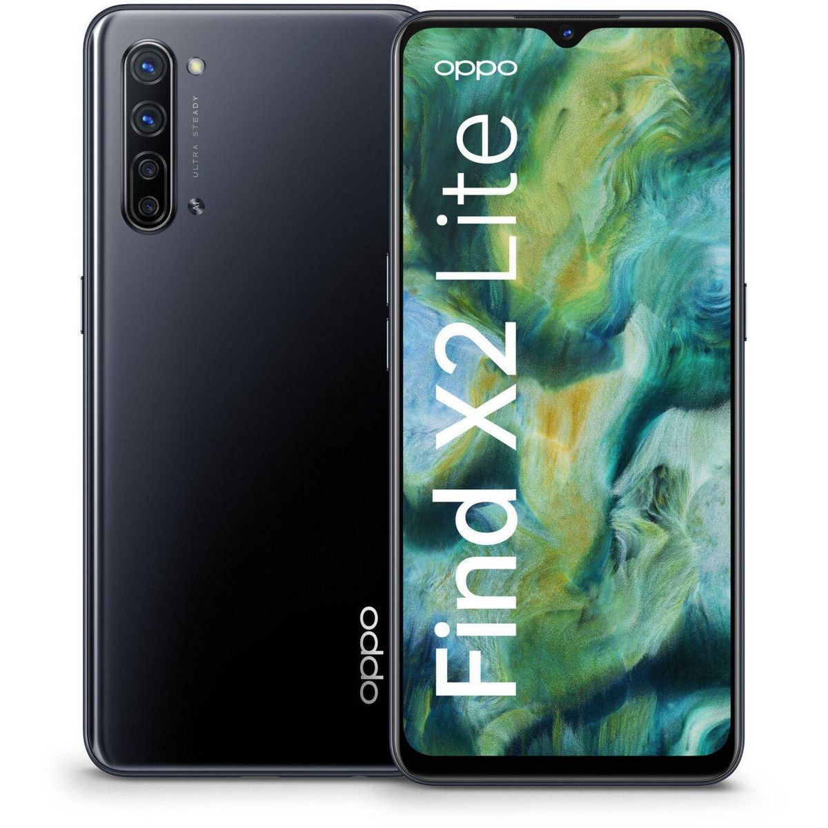 OPPO Find X2 Lite (Mono Sim) Reconditionné 128 Go - Grade A - Noir