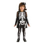 Voir la diapositive 3 : RUBIES Déguisement Fille Squelette Taille S