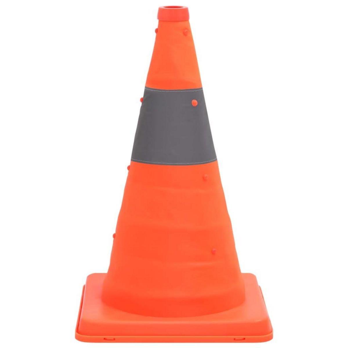VIDAXL Cones de signalisation escamotables 10 pcs 42 cm