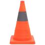Voir la diapositive 3 : VIDAXL Cones de signalisation escamotables 10 pcs 42 cm