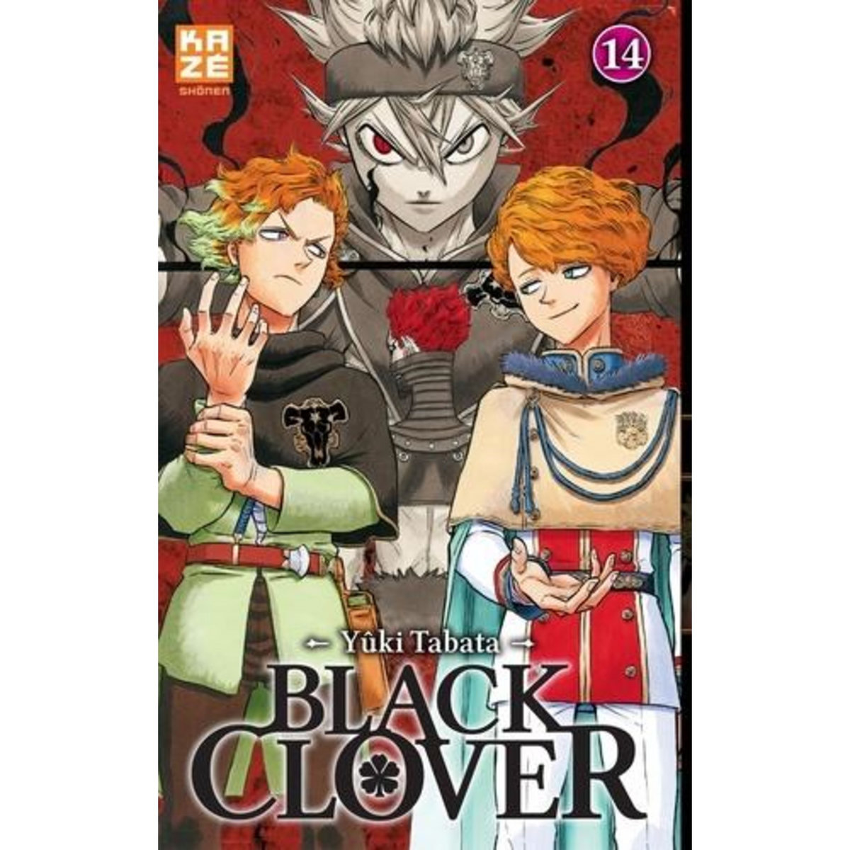 BLACK CLOVER TOME 14 : ETINCELLES NOIRES ET OR. AVEC 1 EXTRAIT DE WE NEVER LEARN TOME 1, Tabata Yûki