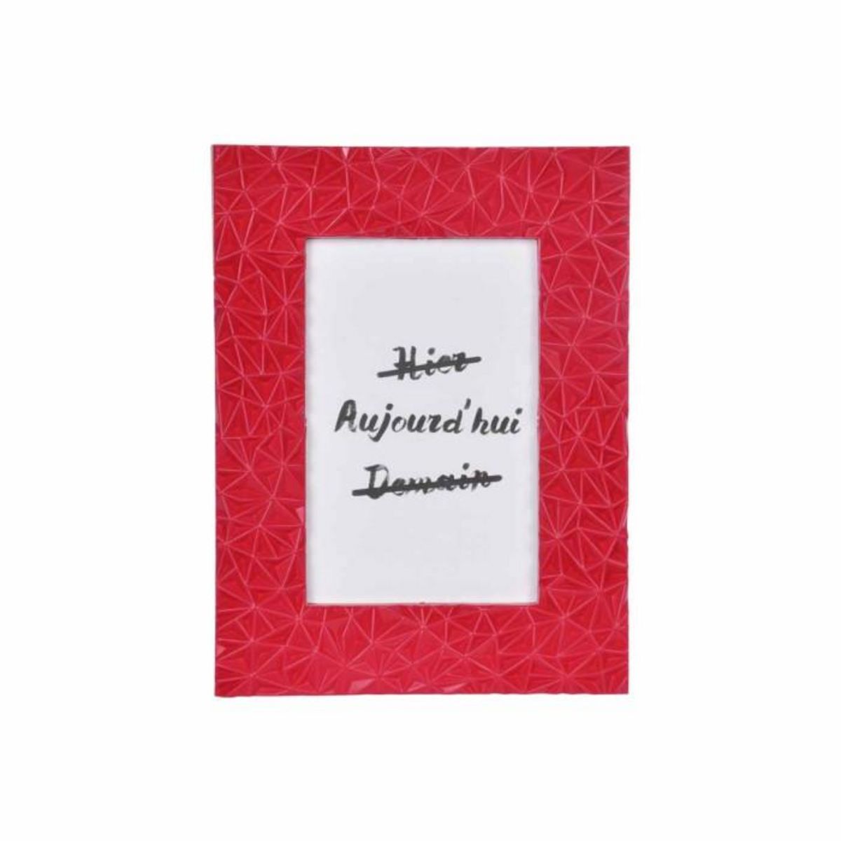 Paris Prix Cadre Photo Déco  Géométrique Frame  10x15cm Rouge