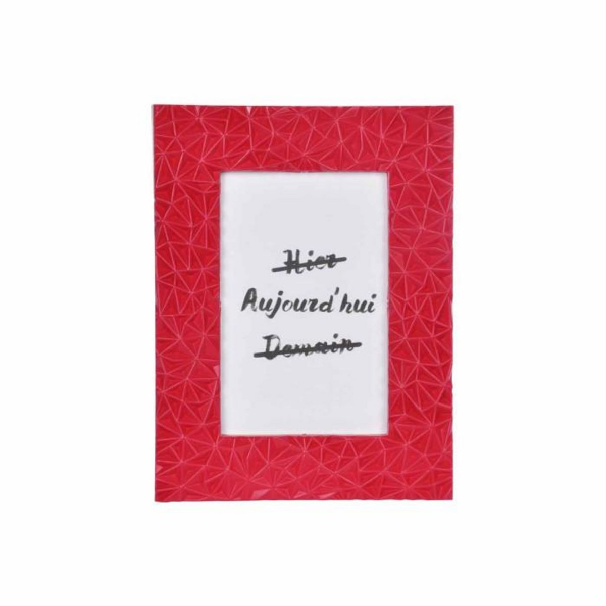 Paris Prix Cadre Photo Déco  Géométrique Frame  10x15cm Rouge