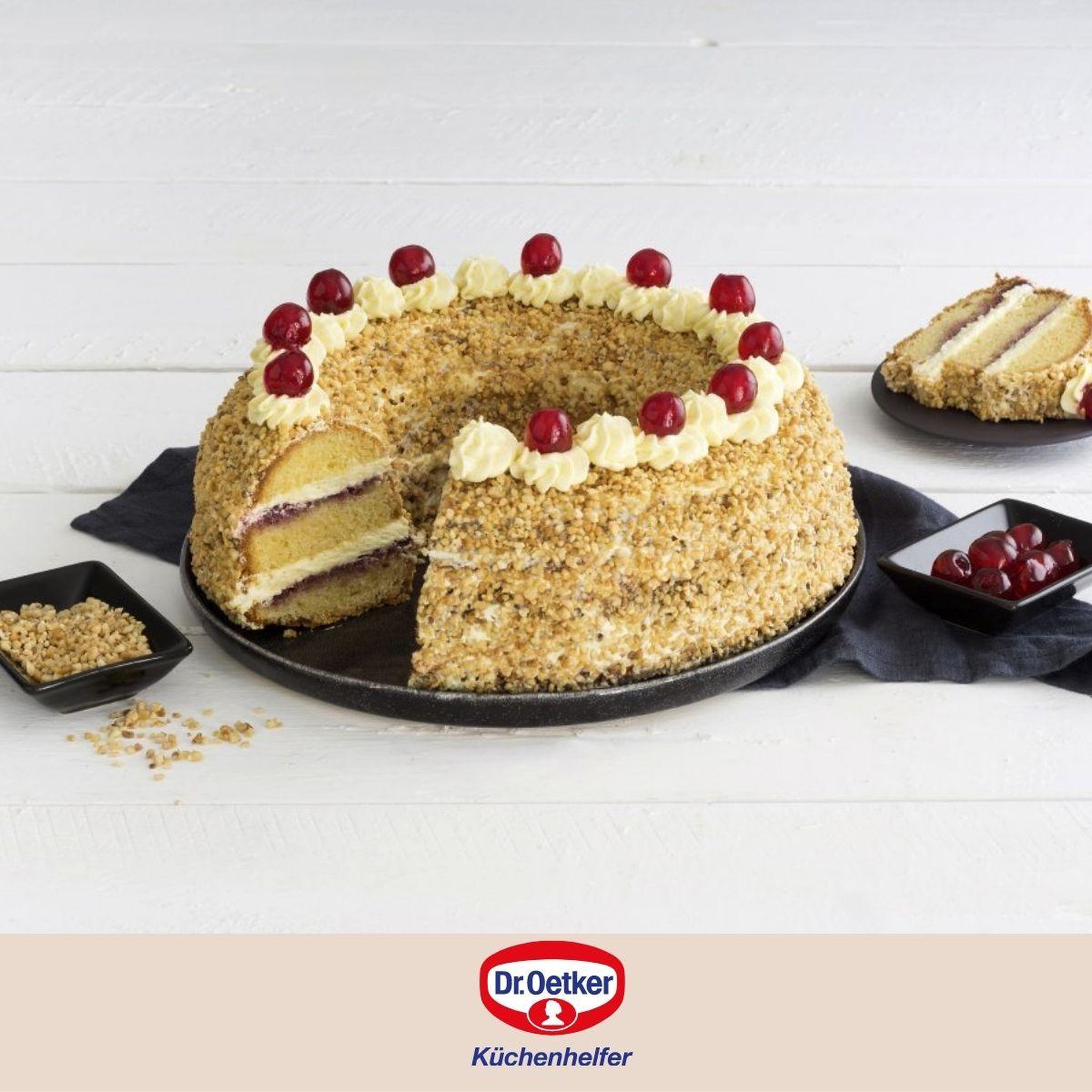 Voir la diapositive 2 : DR.OETKER Moule à savarin 26 cm dr. Oetker back liebe