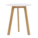 Paris Prix Table à Manger Design  Leonora  65cm Blanc