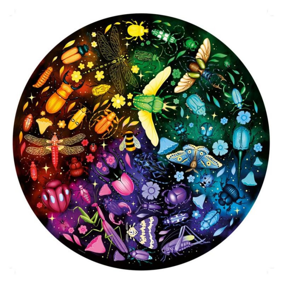 RAVENSBURGER Ravensburger - Jigsaw puzzle Circle of Colors Insects, 500 pcs. 120008200?