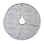 FEERIC LIGHT & CHRISTMAS Tapis pour sapin de Noël en imitiation fourrure - Diam. 90 cm - Gris