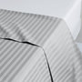 Voir la diapositive 2 : ACTUEL Drap plat uni en satin de coton - collection permanente