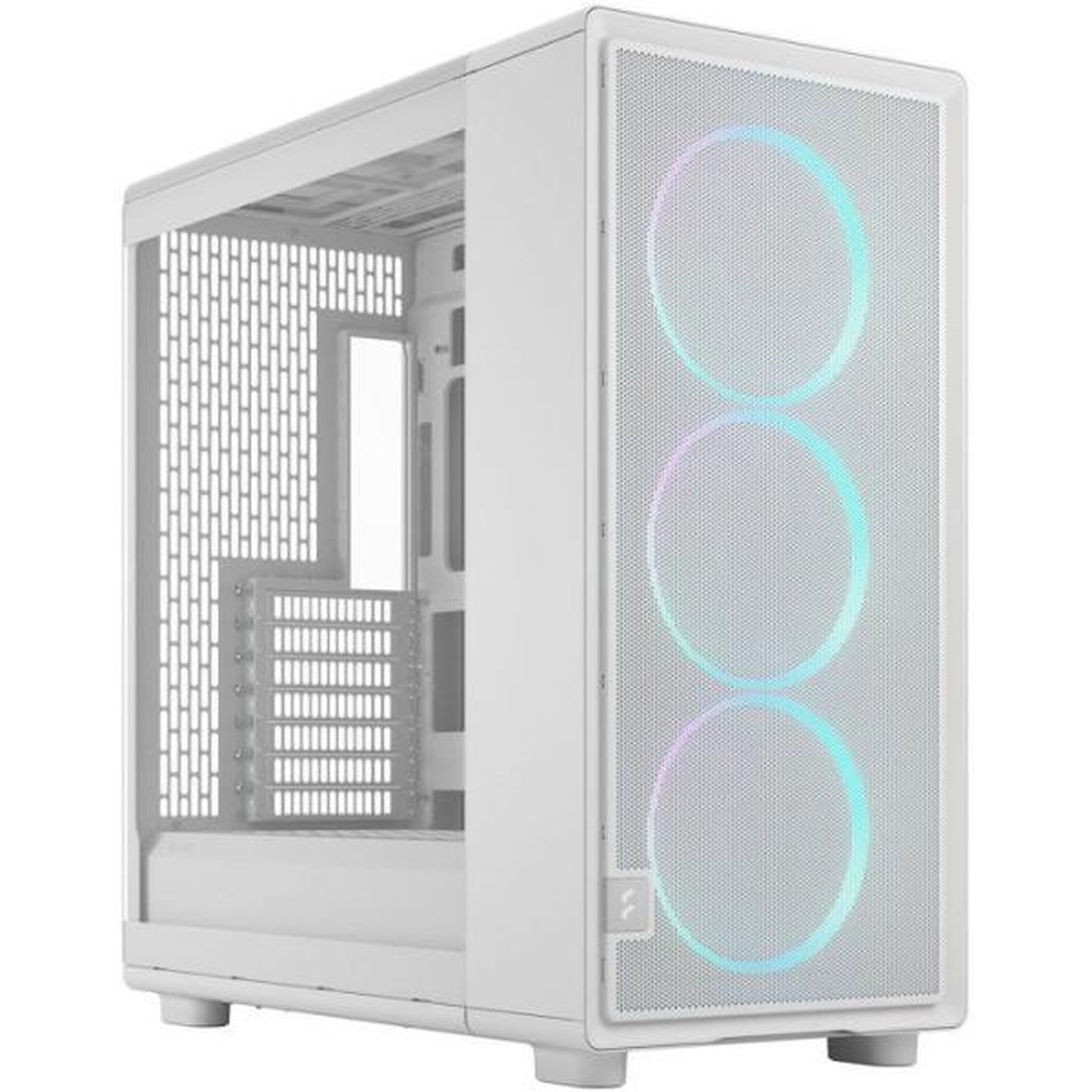 Fractal Design Boîtier PC - FRACTAL DESIGN - FD-C-EPO1X-05 - Epoch XL White TG RGB Clear tint