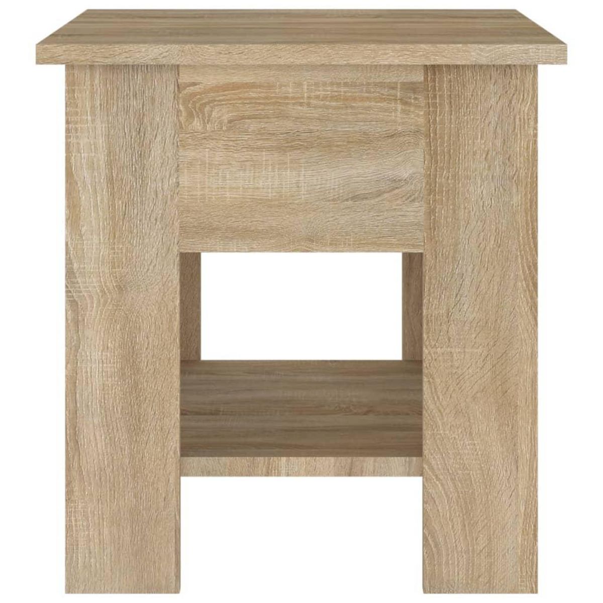 VIDAXL Table basse chene sonoma 40x40x42 cm bois d'ingenierie