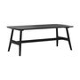 Voir la diapositive 1 : Rendez vous déco Table basse 120 cm en bois noir-Suly