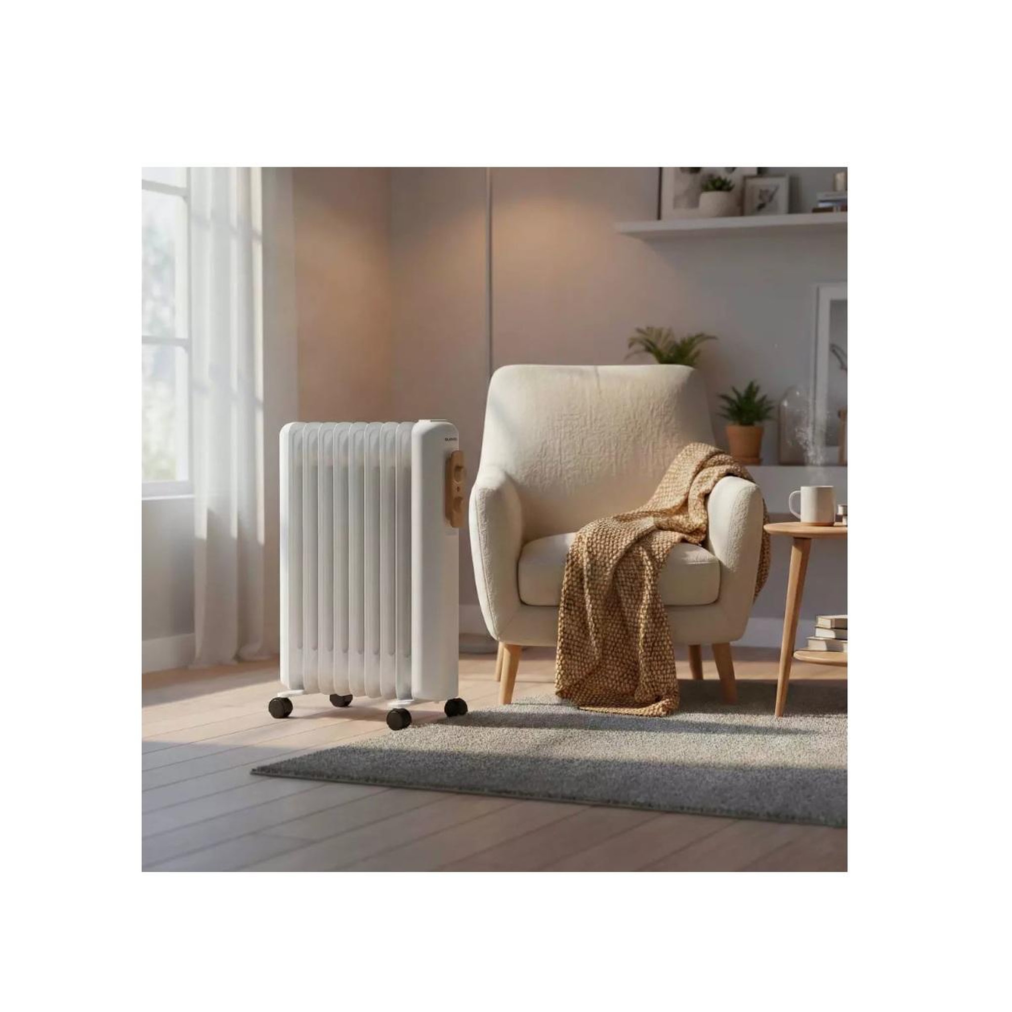 Voir la diapositive 5 : Supra Radiateur à bain d'huile 1500w blanc - ORION1500