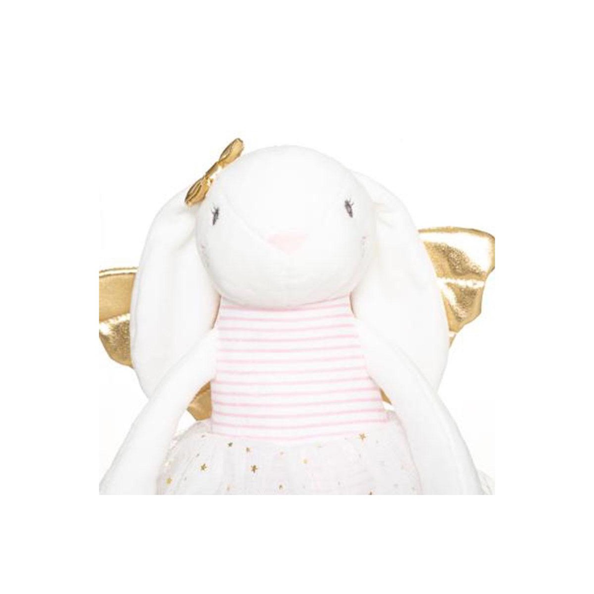 Voir la diapositive 2 : Atmosphera Kids Peluche enfant  lapin glitter  40cm blanc