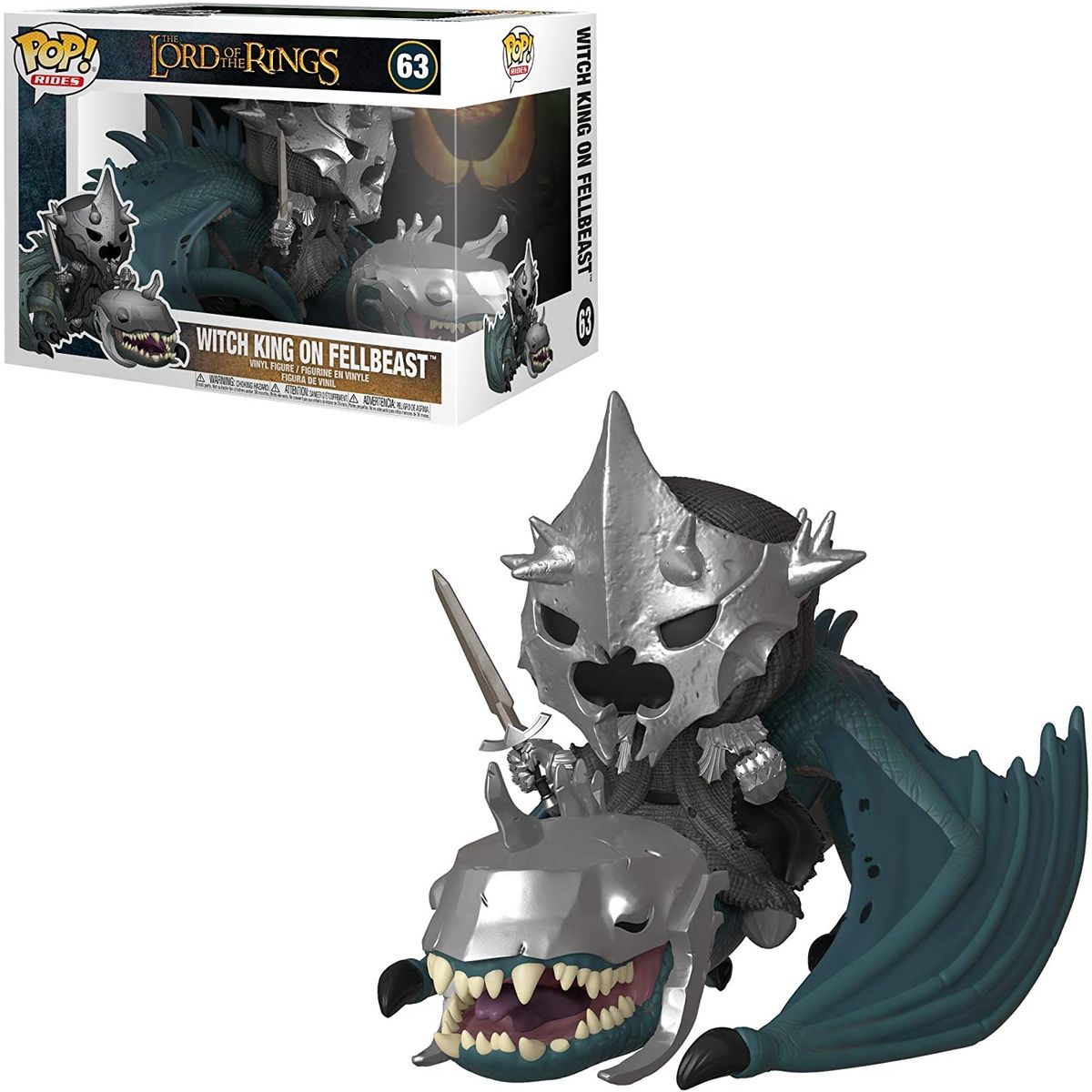 Figurine POP Witch King & Fellbeast Le Seigneur des Anneaux