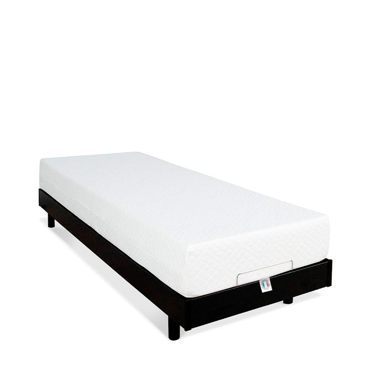 BELLECOUR BELLECOUR LITERIE | Ensemble FLEX | Sommier électrique + Matelas Mémoire de forme