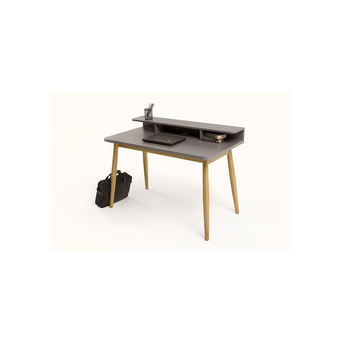 Paris Prix Bureau Design  Farsta  120cm Gris