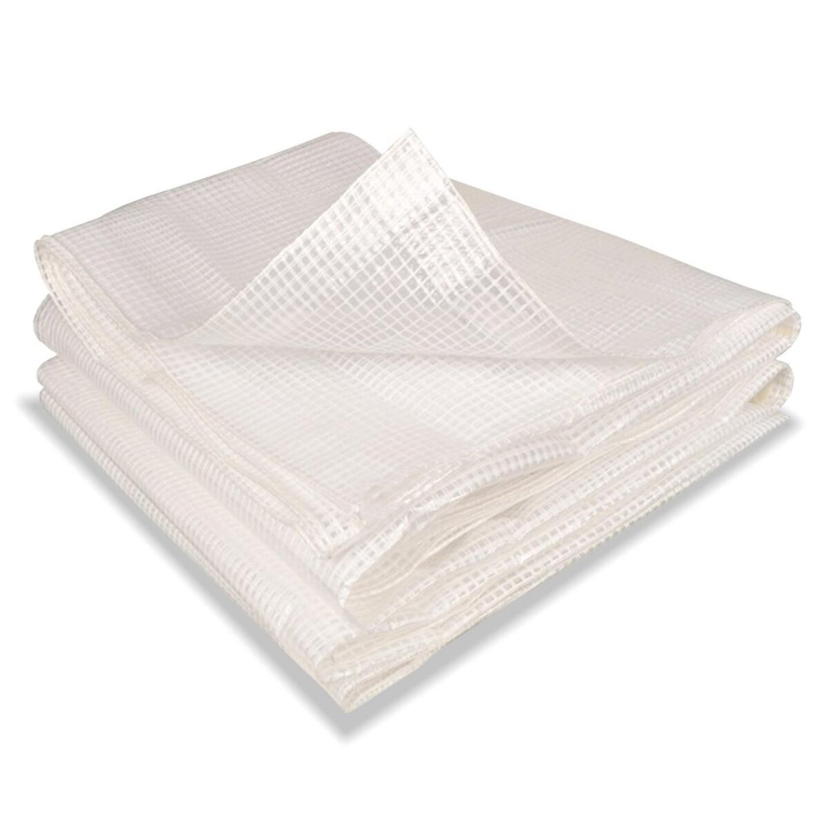 ID MARKET Bâche armée transparente 8x12 m renforcée