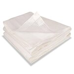 ID MARKET Bâche armée transparente 8x12 m renforcée