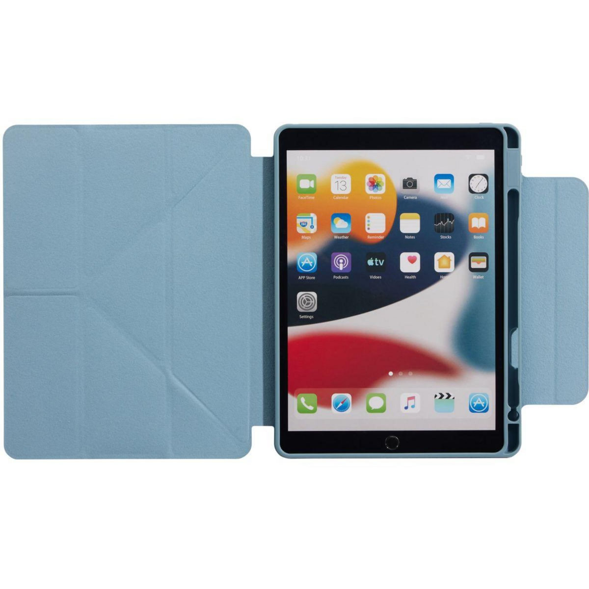 ADEQWAT Coque iPad 10.2 Bleu