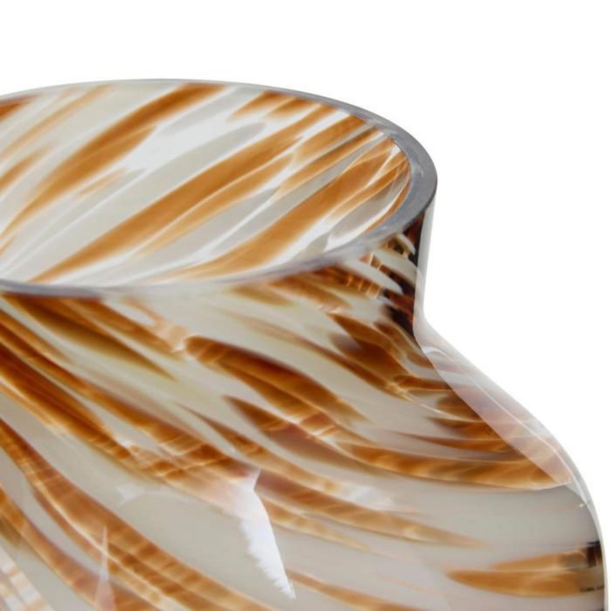 ATMOSPHERA Vase Déco en Verre  Arvo  19cm Multicolore