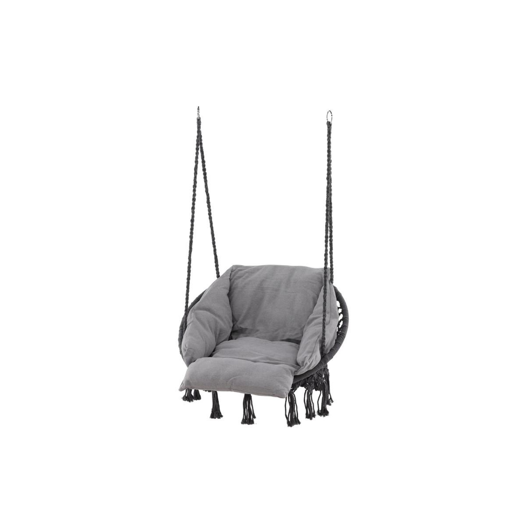 Voir la diapositive 3 : Paris Prix Fauteuil suspendu  hamtic  90cm gris