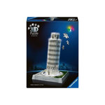 RAVENSBURGER Puzzle 3D Iconics Tour de Pise illuminée – Ravensburger – Adulte – Haute qualité