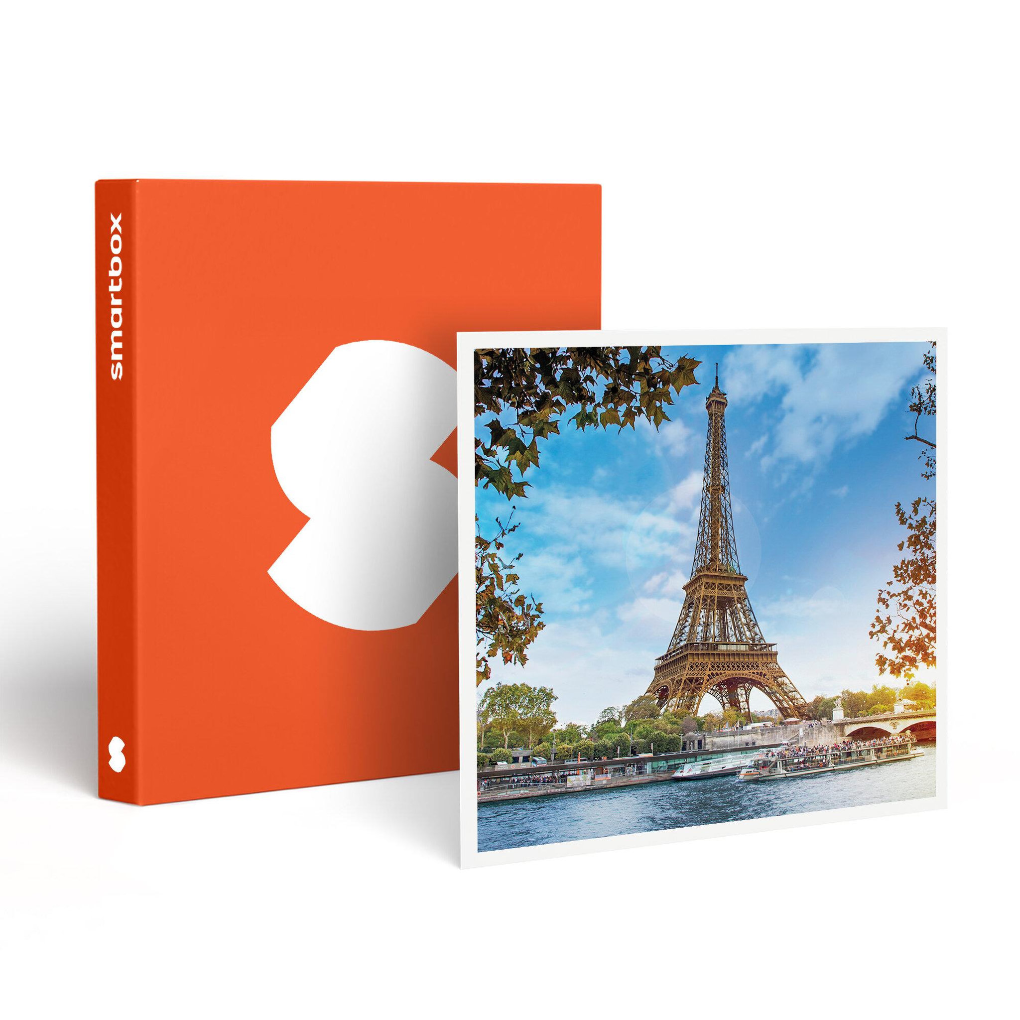 Smartbox Croisière sur la seine avec 2 jours d'accès au bus hop on, hop off - coffret cadeau sport & aventure