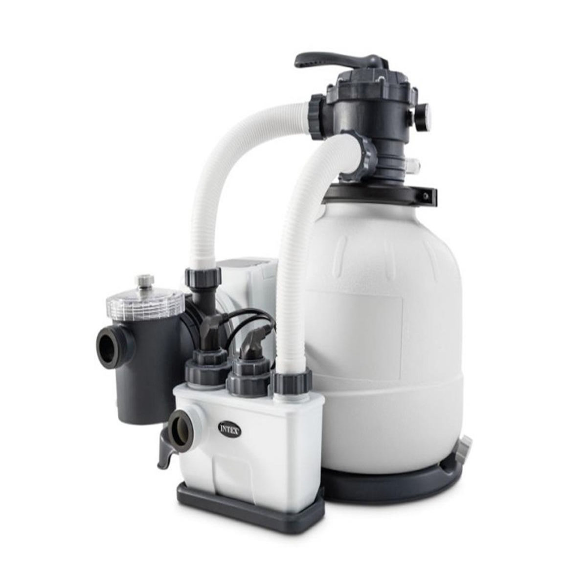 INTEX Combiné groupe de filtration à sable 6 m³/h + stérilisateur au sel QX2100 - Intex