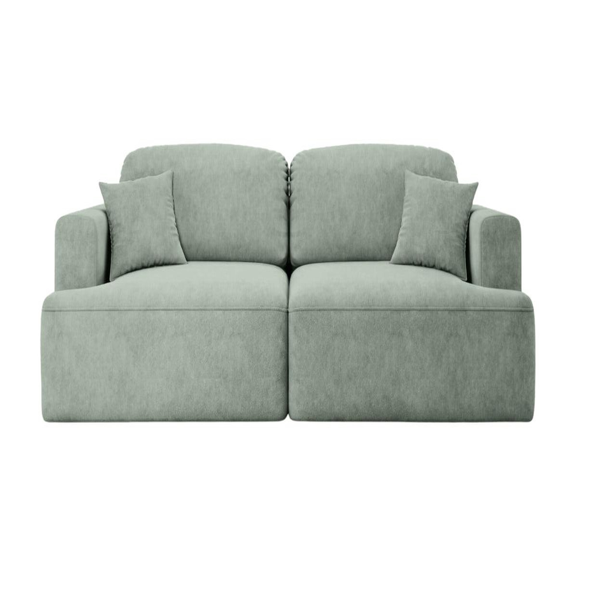 Voir la diapositive 1 : CASANOVA PARIS Chiara - canapé droit convertible tissu velours 3 places
