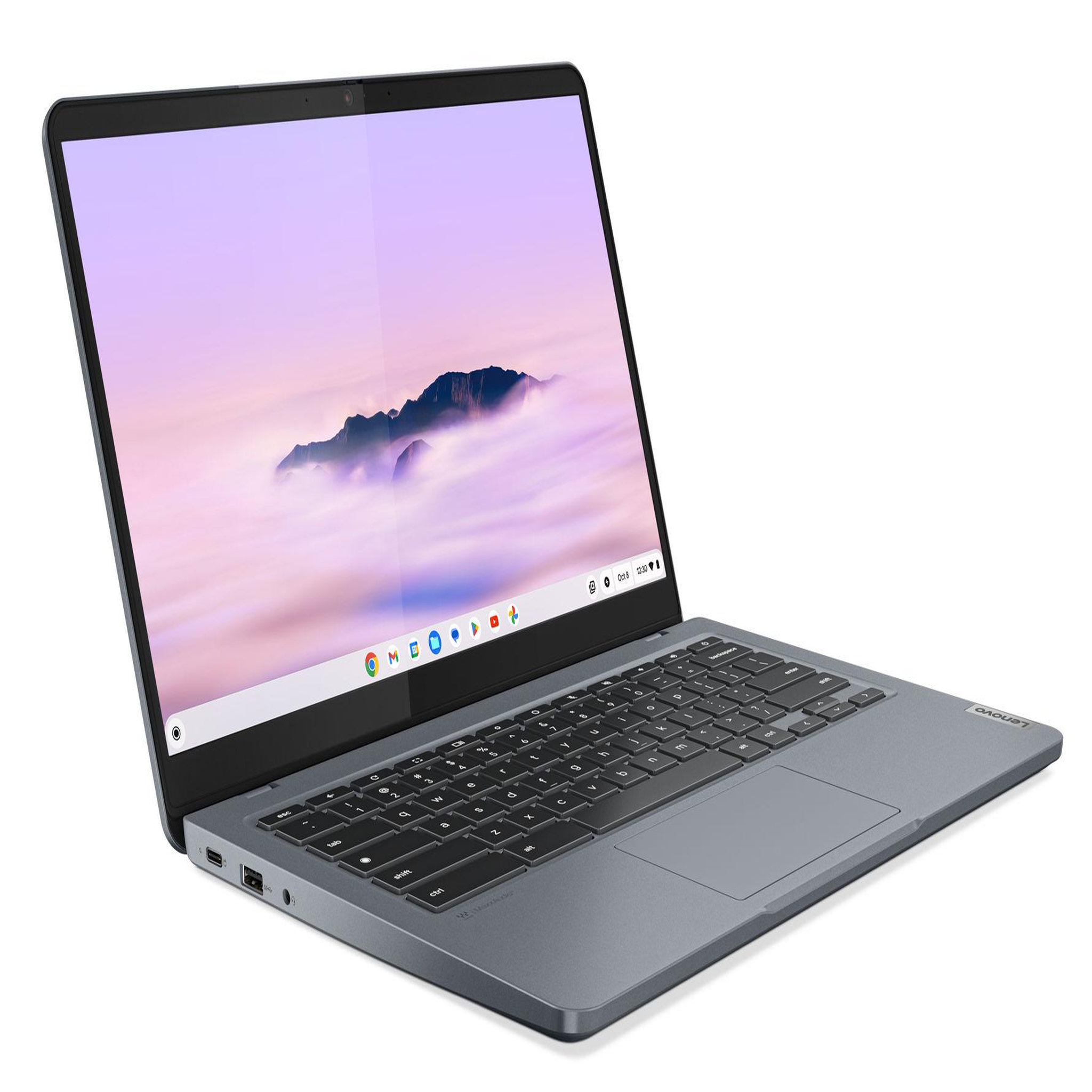 Voir la diapositive 1 : Lenovo Ordinateur Chromebook LENOVO IdeaPad 3 14IAN8 | 14'' FHD - Intel i3 N305 - RAM 8 Go - SSD 128 Go - Chrome OS - AZERTY