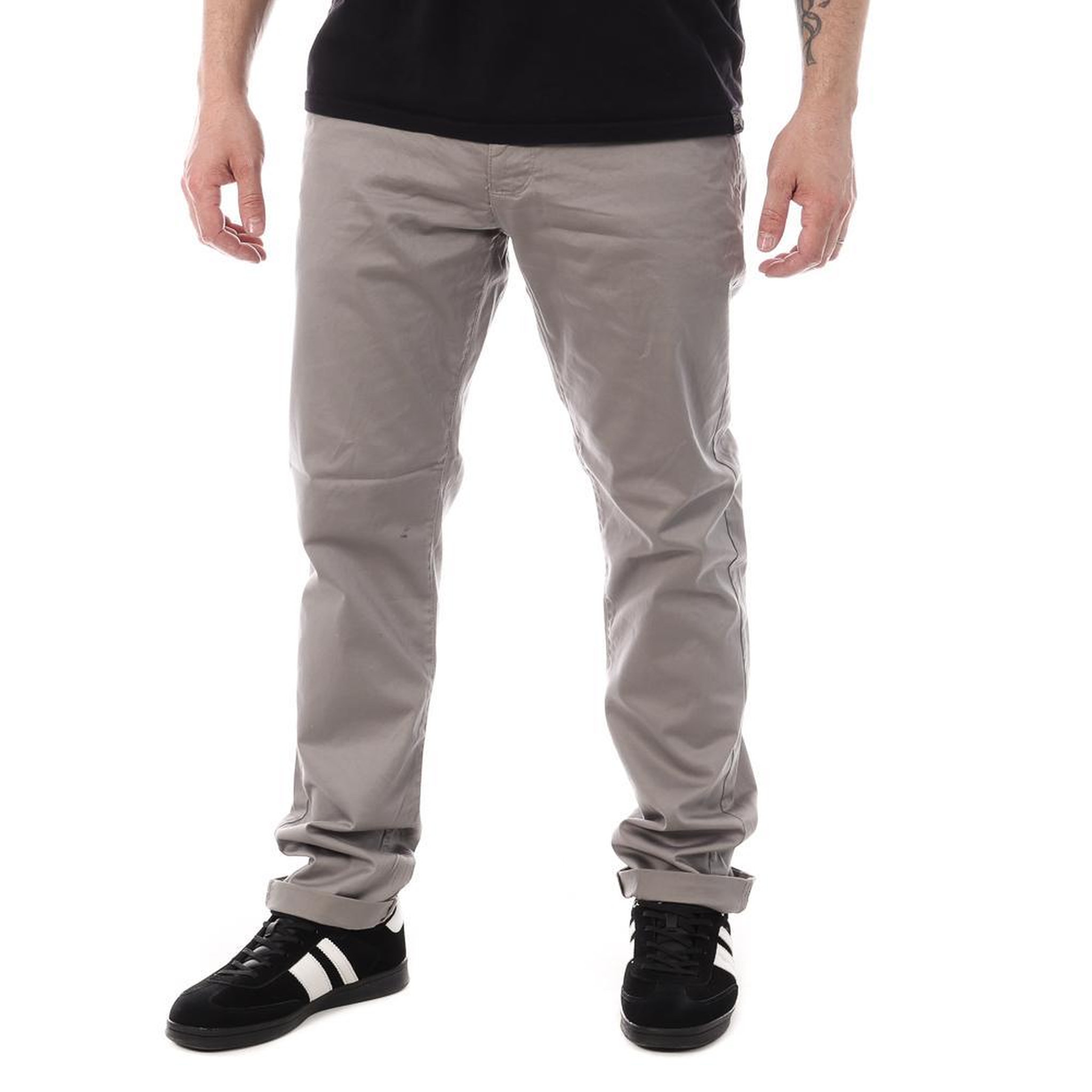 PANAME BROTHERS Chino Gris Clair Homme Paname Brothers Costa. Coloris disponibles : Gris