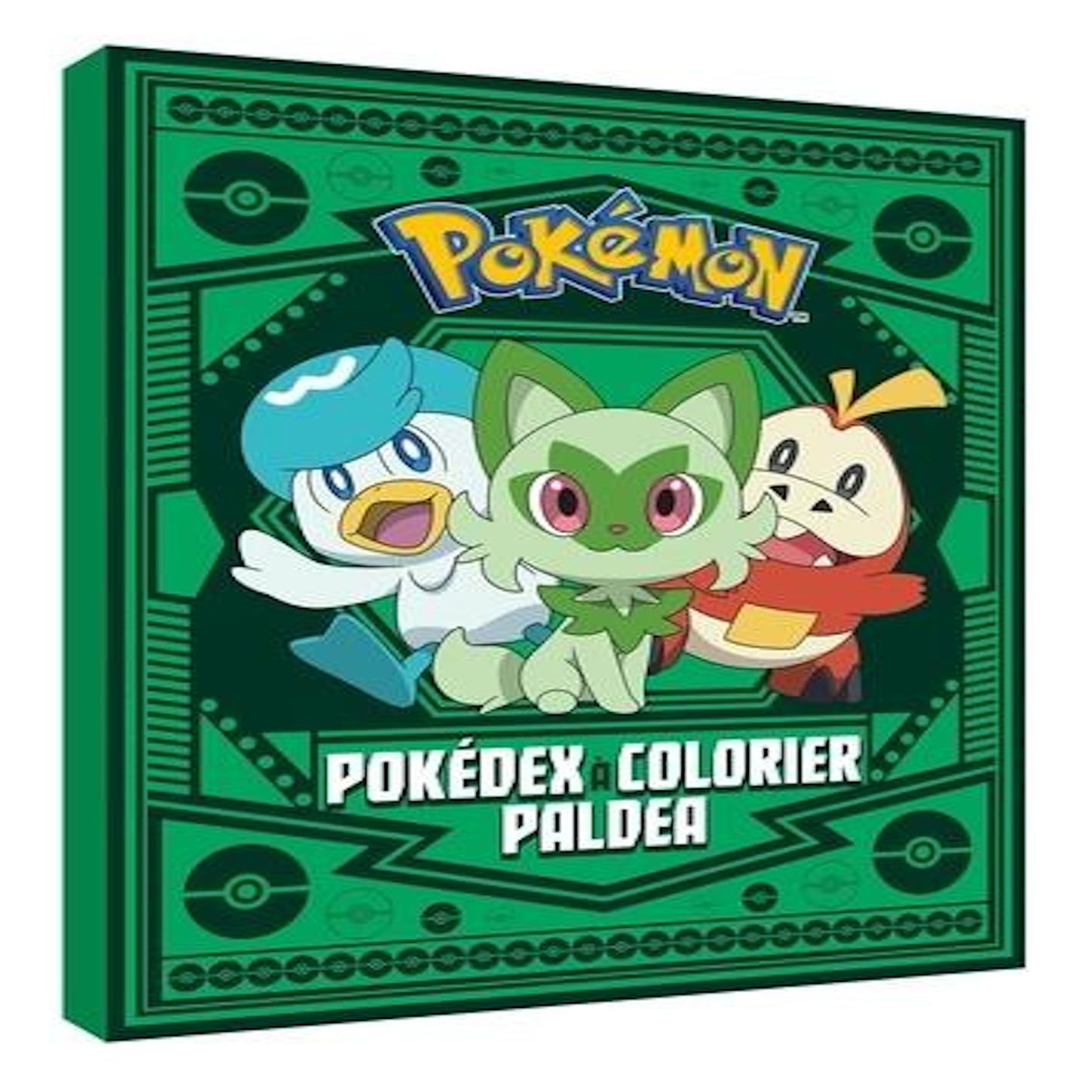 POKEDEX A COLORIER PALDEA, Nintendo