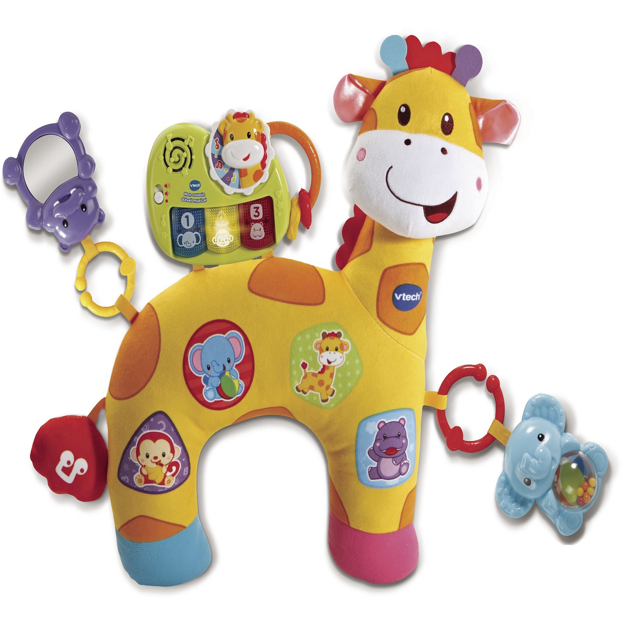 Voir la diapositive 1 : VTECH Mon coussin d'éveil musical 