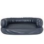 Voir la diapositive 4 : VIDAXL Lit pour chien ergonomique Mousse Bleu fonce 75x53cm Similicuir