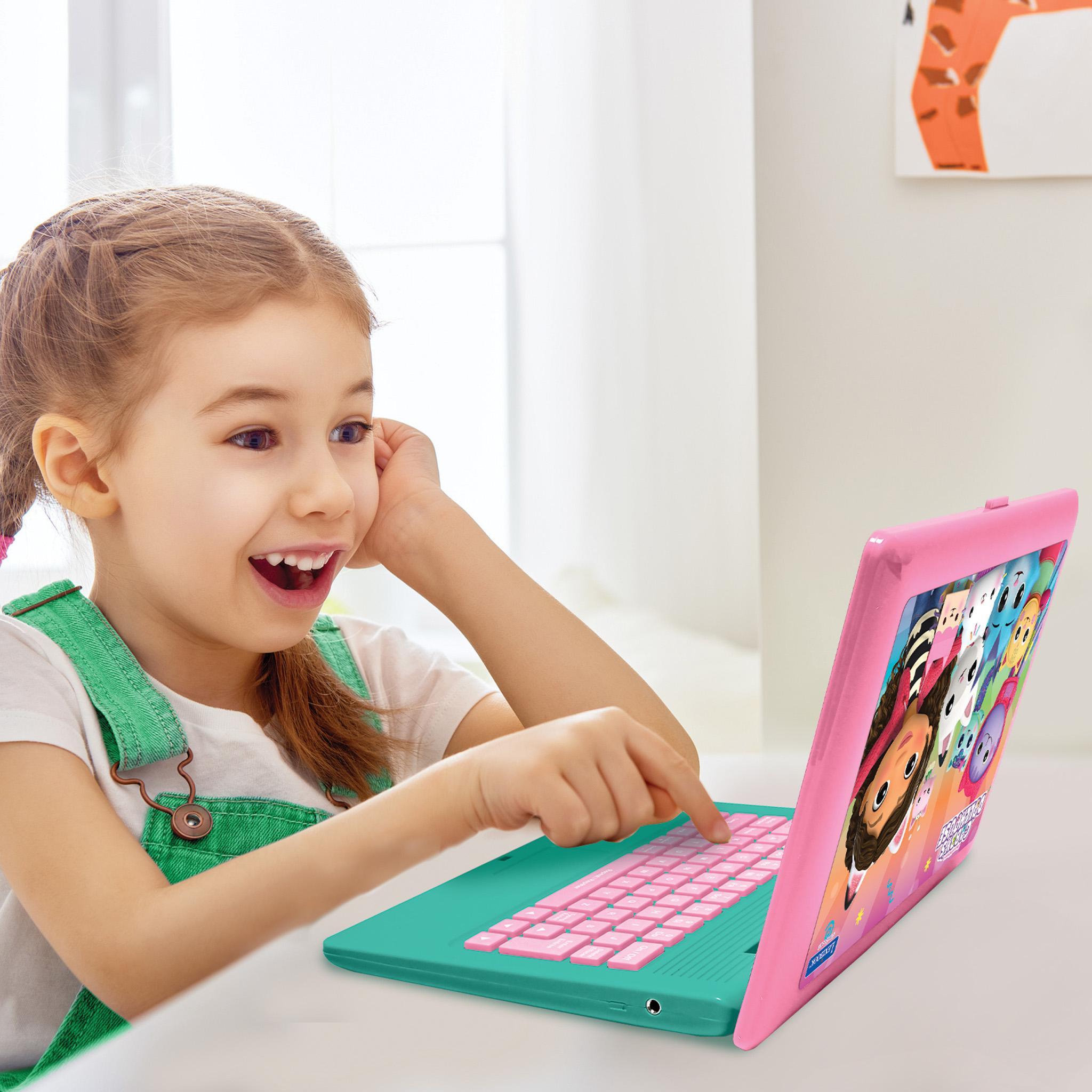 Voir la diapositive 5 : Lexibook Ordinateur portable éducatif bilingue Gabby et la Maison Magique (FR/EN)