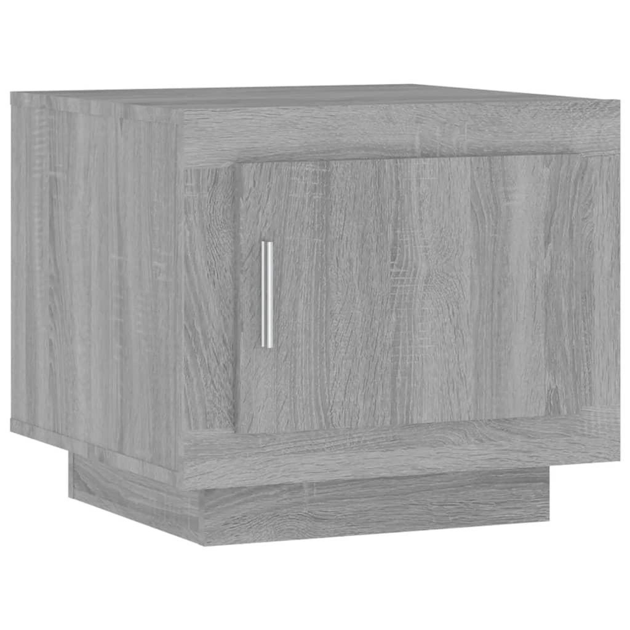 Voir la diapositive 2 : VIDAXL Table basse sonoma gris 51x50x45 cm bois d'ingenierie