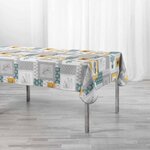 Paris Prix Nappe Antitache  Graziella  150x240cm Jaune & Vert