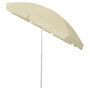 Voir la diapositive 3 : VIDAXL Parasol de plage jaune sable 300 cm