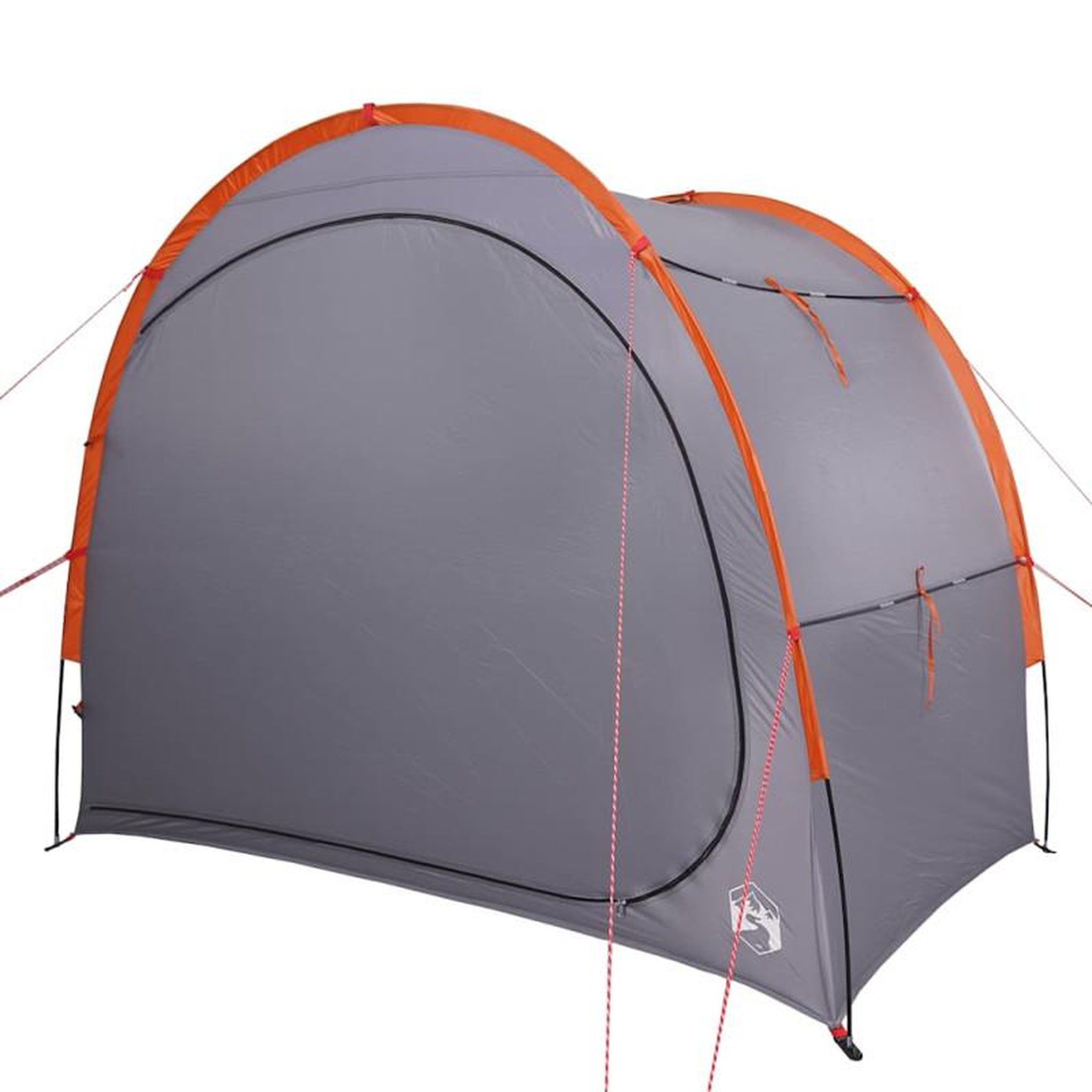Voir la diapositive 2 : VIDAXL Tente de rangement gris et orange imperméable