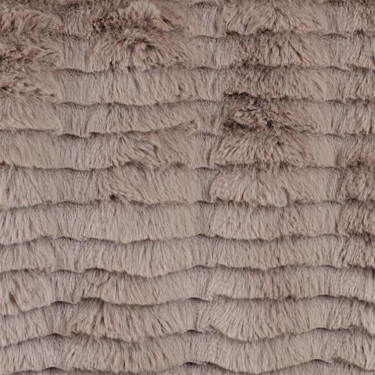 Paris Prix Plaid Imitation Fourrure  Opulence  120x150cm Taupe