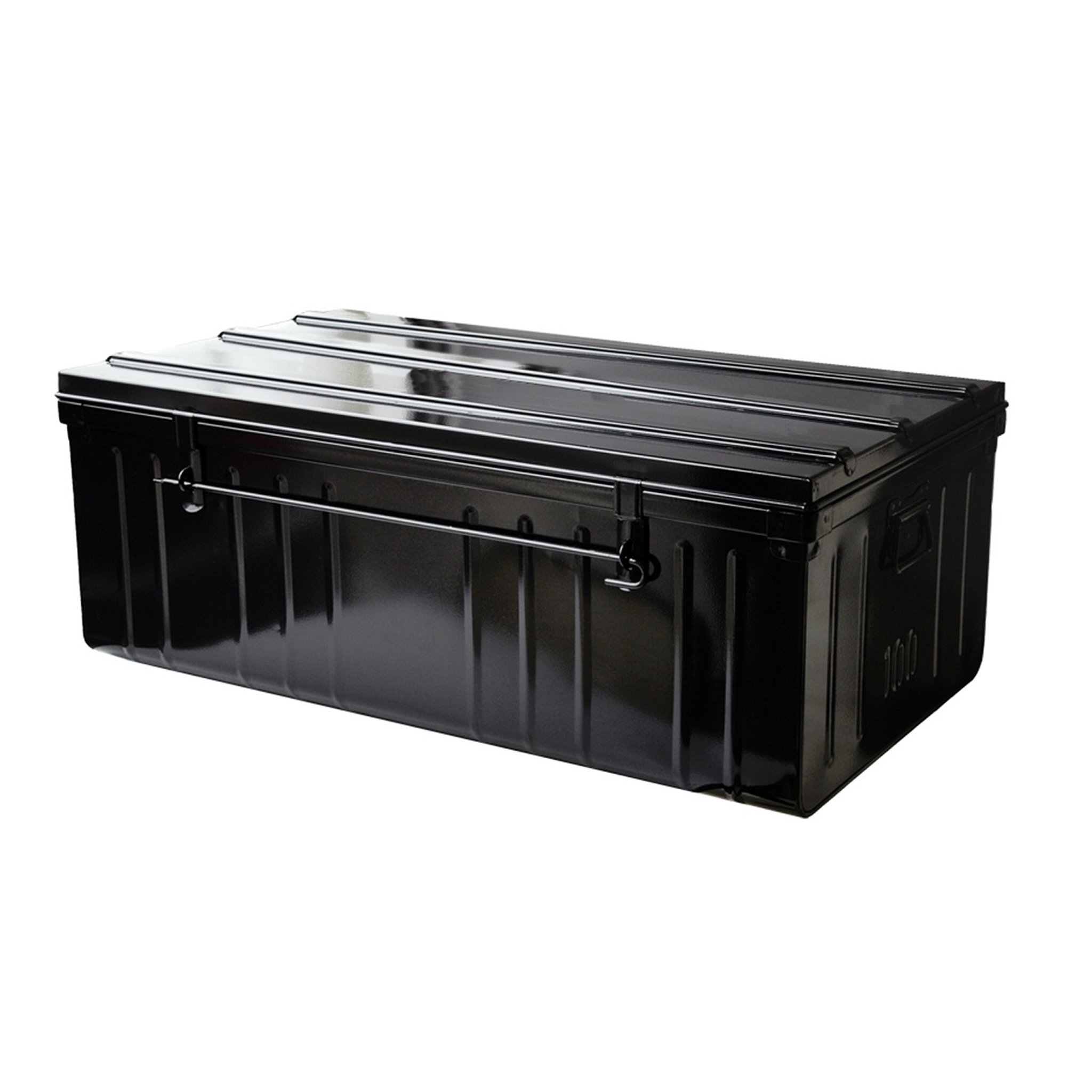Voir la diapositive 1 : PIERRE HENRY Cantine de rangement standard 100 cm - 175 L - coloris Noir satiné
