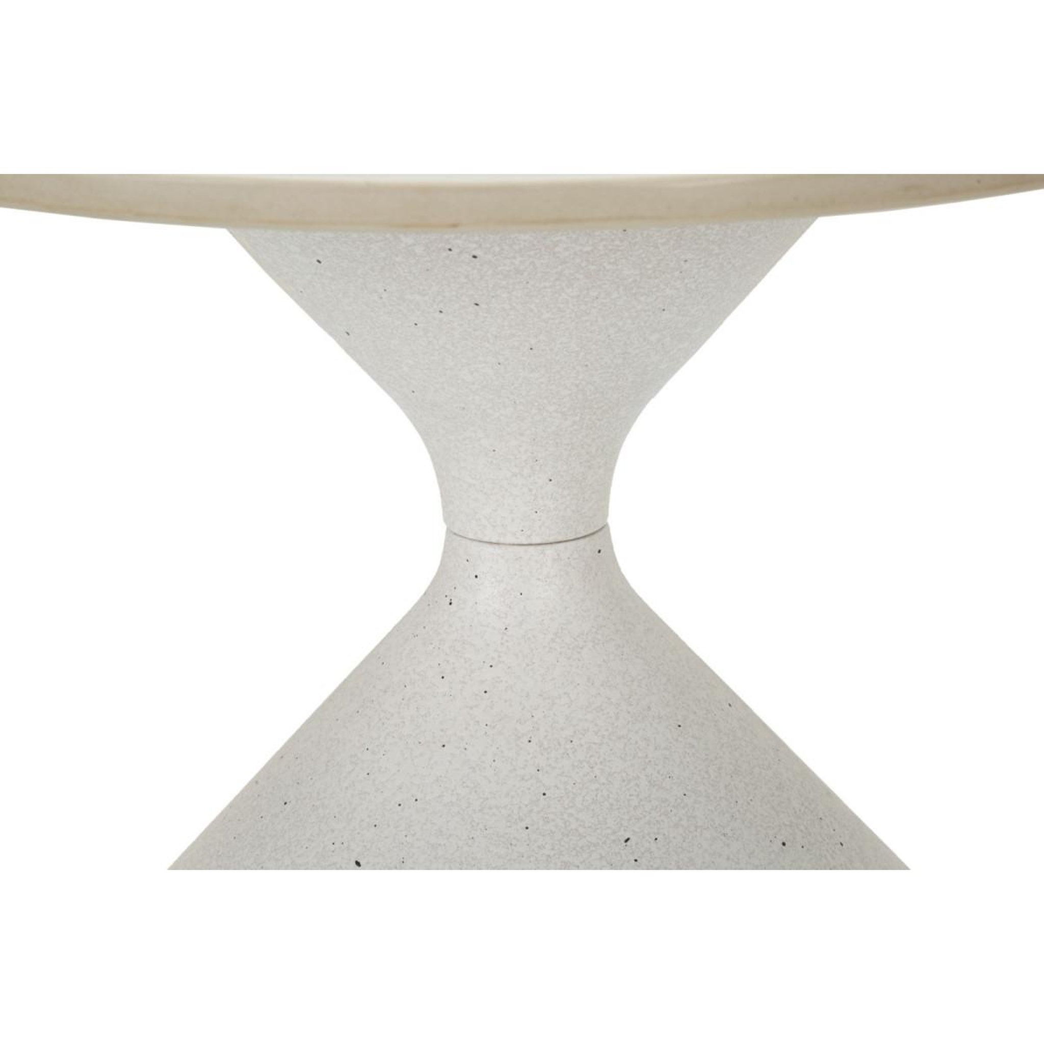 Voir la diapositive 3 : Paris Prix Table d'appoint effet marbre  alba  45cm blanc