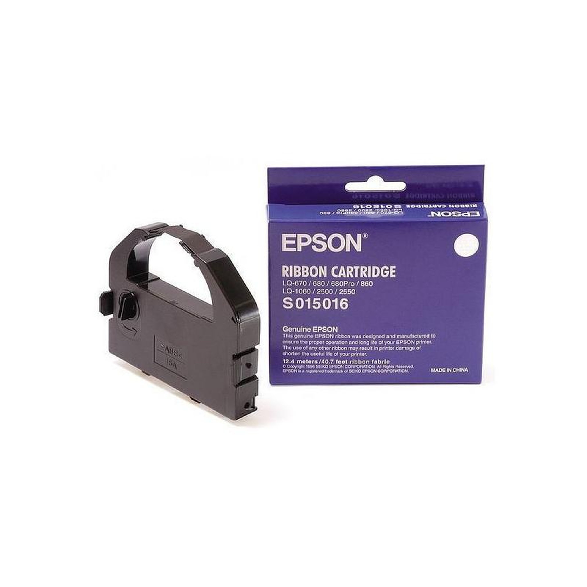Voir la diapositive 1 : Epson EPSON Ruban S015262 - Noir