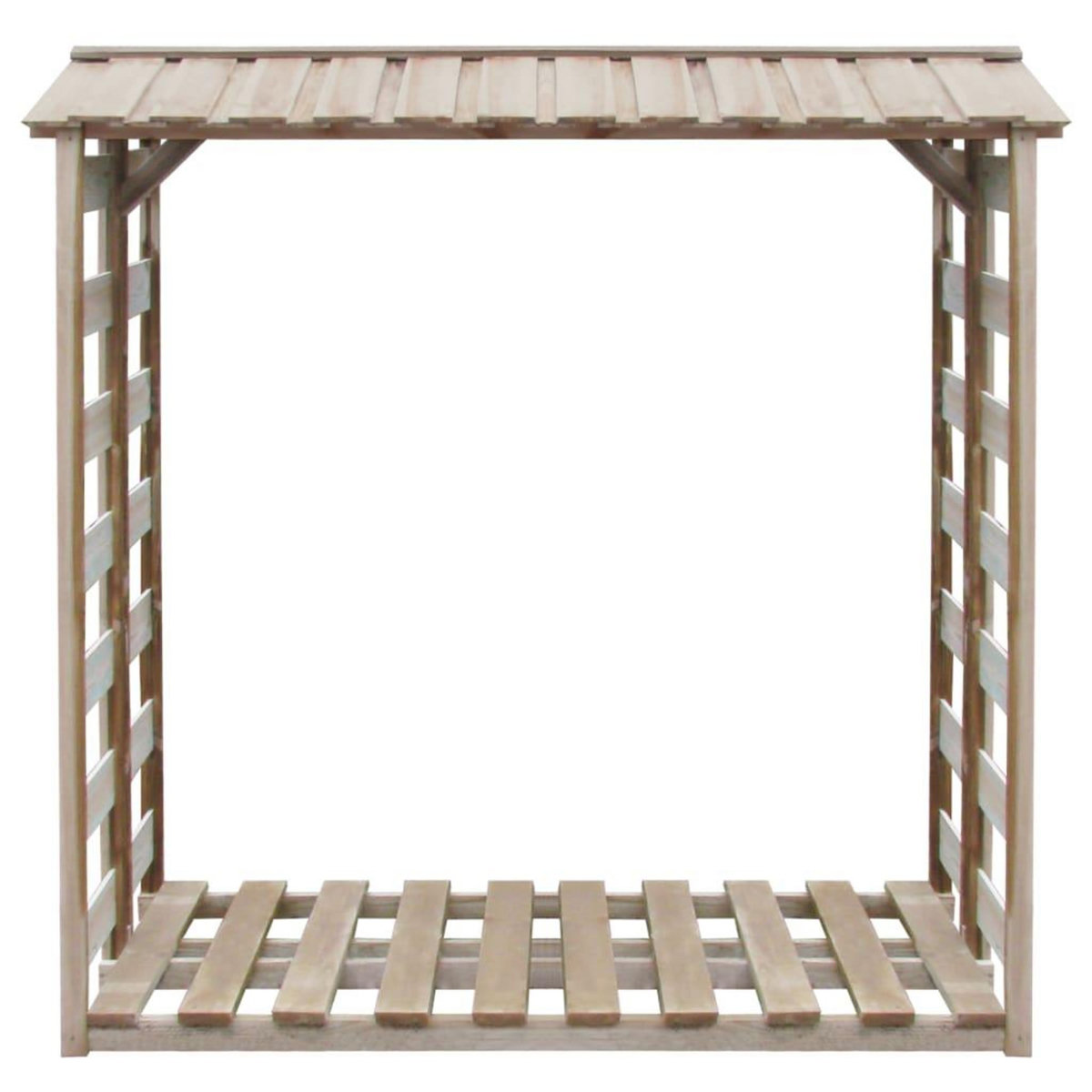 VIDAXL Abri de stockage a bois de chauffage 150x90x176 cm Pin impregne