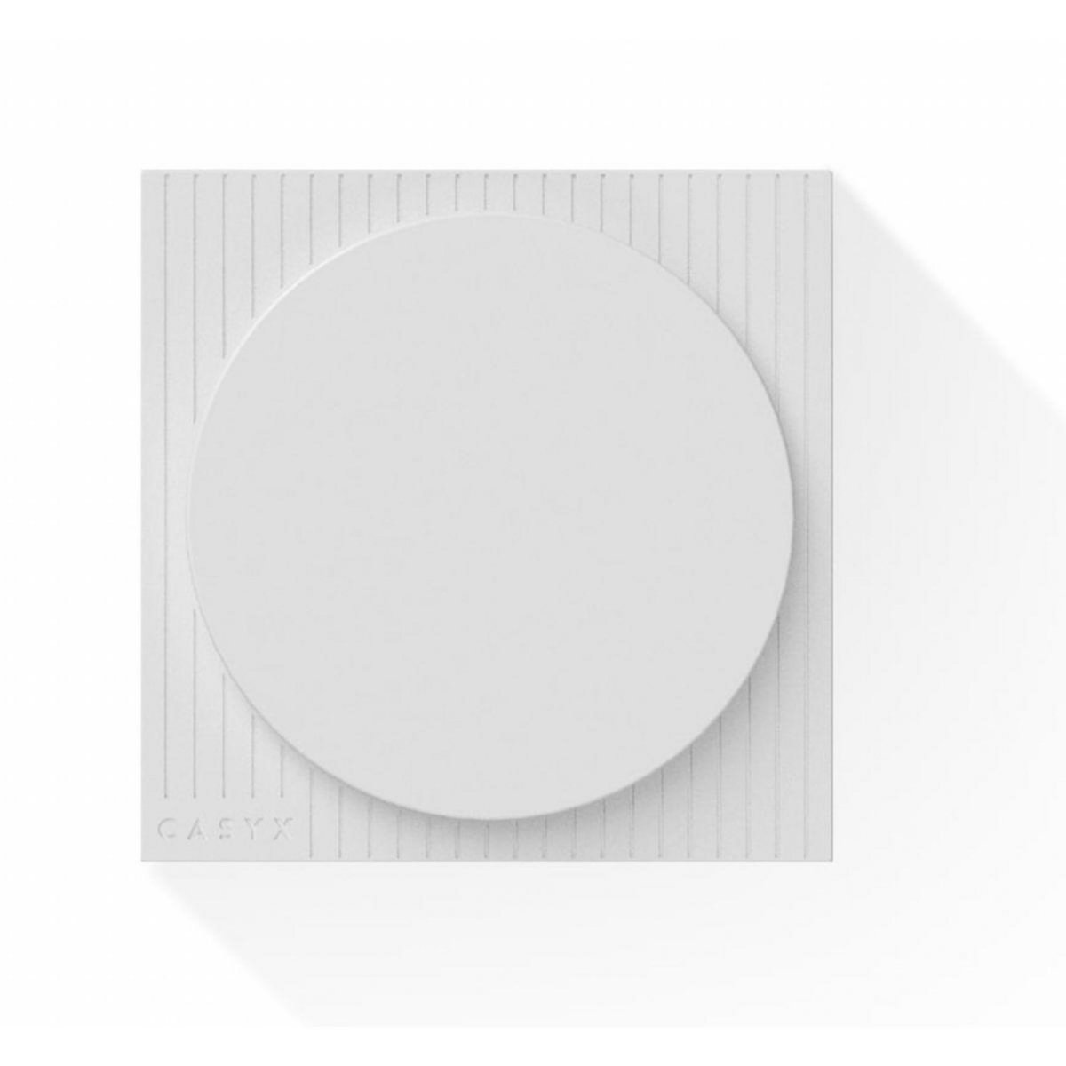 CASYX Chargeur sans fil 2en1 fast charge Qi2 USB C gris