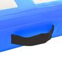 Voir la diapositive 5 : VIDAXL Tapis gonflable de gymnastique avec pompe 800x100x15cm PVC Bleu