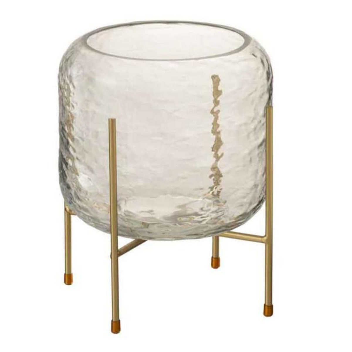 Paris Prix Vase sur Pied en Verre  Pieto  18cm Transparent