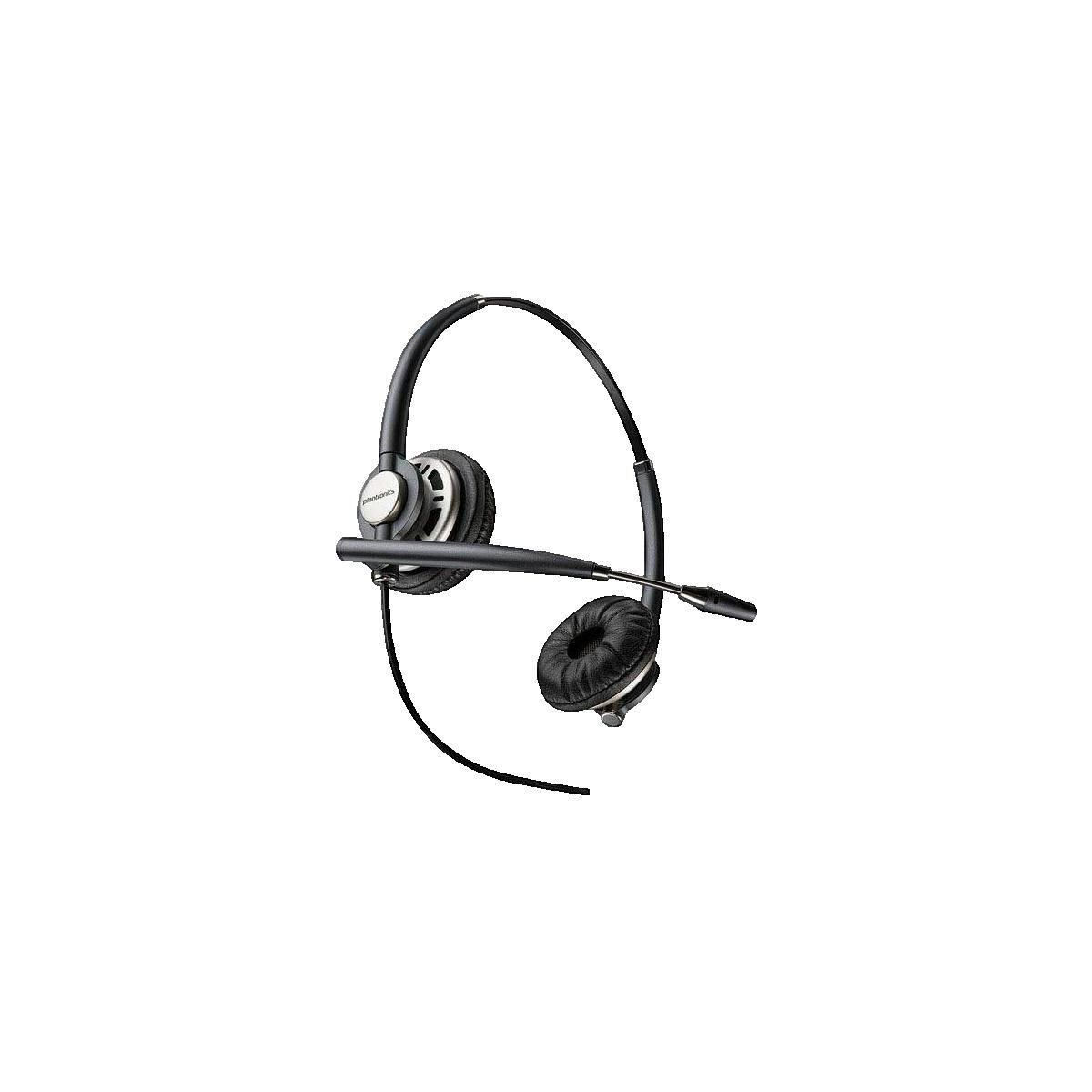 PLANTRONICS Casque Plantronics Poly HW720 filaire avec microphone rétractable